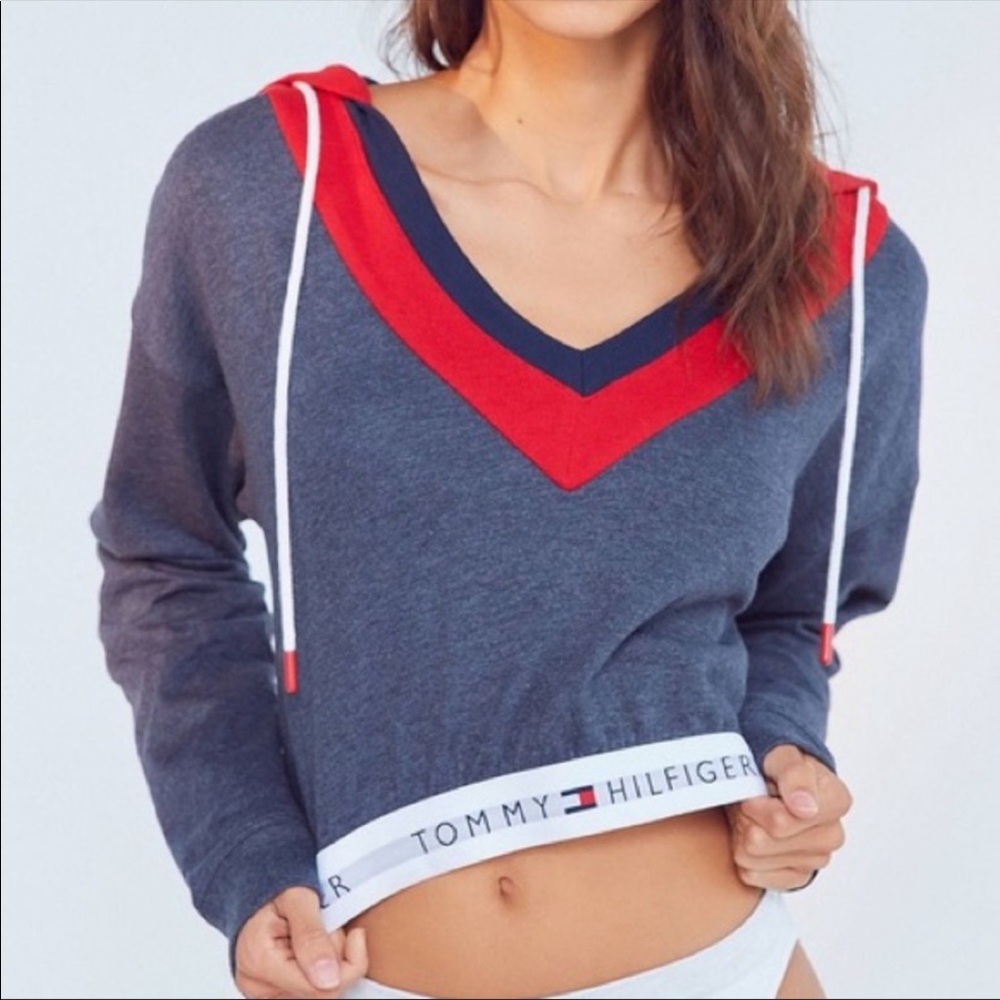 Tommy Hilfiger Retro Cropped Hoodie
